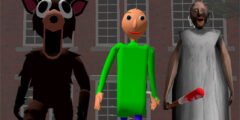 Asylum: Baldi Granny Slender