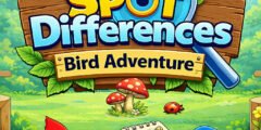 Spot Differences Bird Adventure